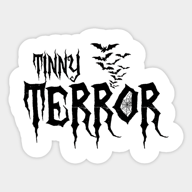 Tinny Terror tee design birthday gift graphic Sticker by TeeSeller07